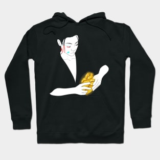 Golden heart Hoodie